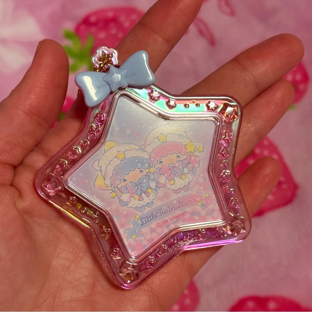 Sanrio Little Twin Stars Kiki Lala Mini Photo Holder Stand Japan Exclusive - Picture 3 of 5